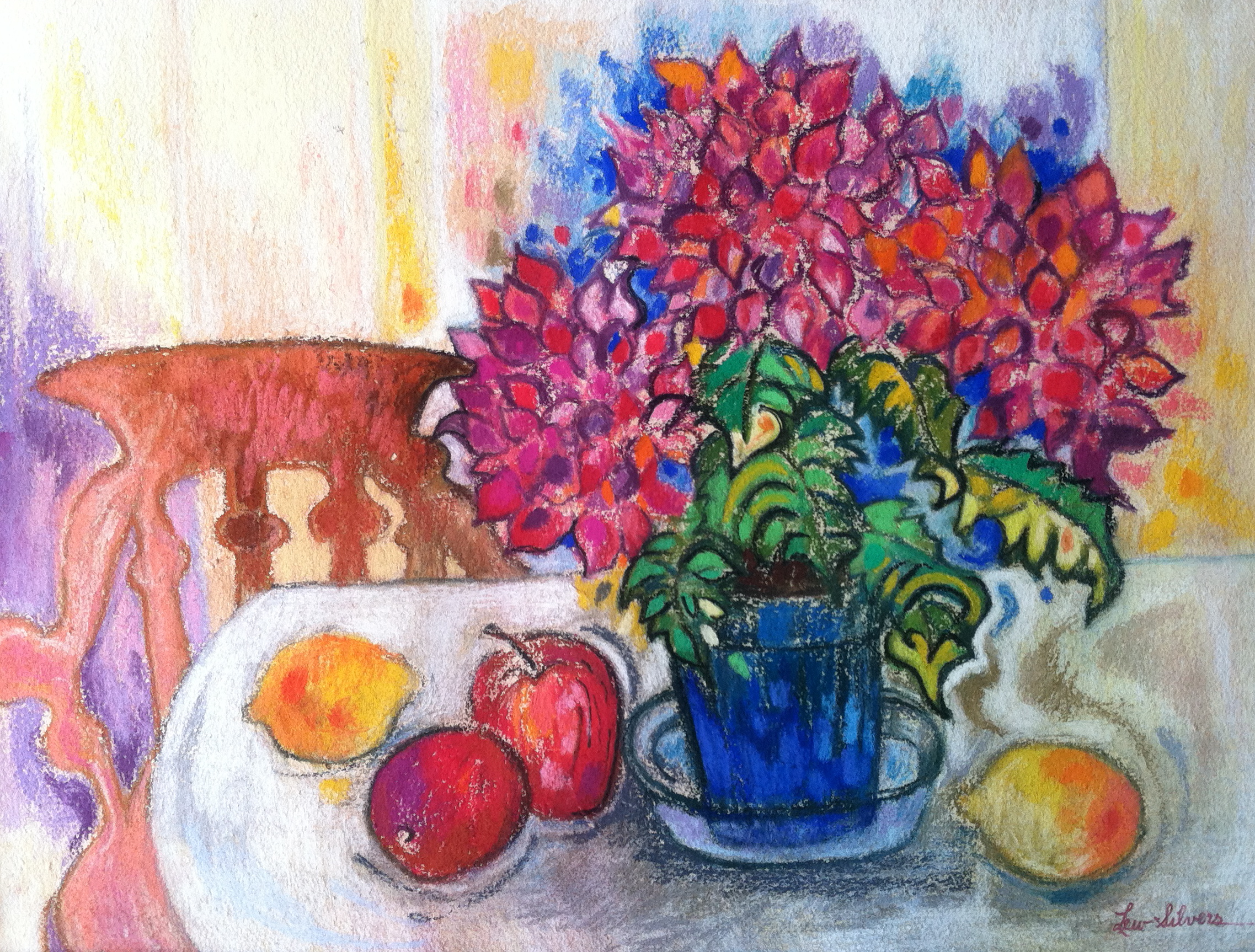 Hydrangea, Apples and Lemons 2/13